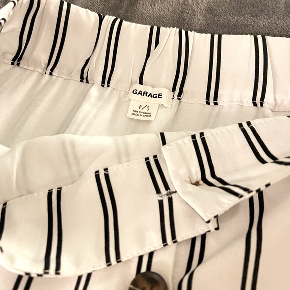 Black & white striped midi skirt - Picture 3 of 3